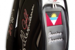 Tourbag MONTECASTILLO M2 schwarz: Flagge Antigua Barbuda 2