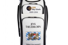Golfbag / Tourbag in weiss/silber: LSG Sky Chefs