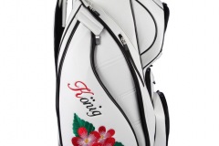 Persönliche Golfbag mit Blumenmustern