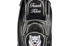Golfbag / Cartbag individuell bestickt: Eisbär