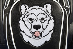 Golfbag / Cartbag individuell bestickt: Eisbär