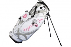 Golfbag / Standbag in weiss/silber: Ladies Golf