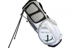 Golfbag / Standbag: Golfer mit Flagge