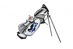 Golfbag / 7,5" Standbag: Golfer dreifarbig
