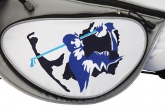 Golfbag / 7,5" Standbag: Small golfer in 3 colours