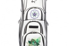 Golfbag mit Blätterdesign