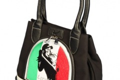 Designer Handtasche individuell bestickt: Flagge Italien