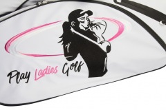 Golfbag / Standbag weiss: Damengolf