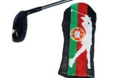 Hybrid-Headcover mit Portugiesischer Flagge