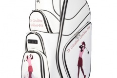Damen-Golfbag mit Golfball-Design