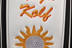 Damen-Golfbag mit Golfball-Design