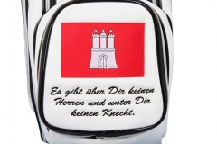Golf Cartbag  mit Hamburger Flagge