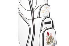 Golfbag mit Blumen-Bouquet