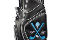Golfbag Typ Cartbag mit Golfschläger-Design