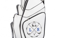 Golfbag Typ Cartbag mit Golfschläger-Design