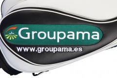 Golfbag Typ Cartbag von Kerstin Kellermann aus 2010: Team Groupama Segouros 5