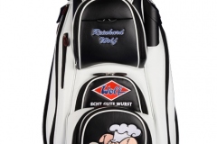 Golfbag Typ Cartbag von Kerstin Kellermann aus 2010: Wolf Wurst 1