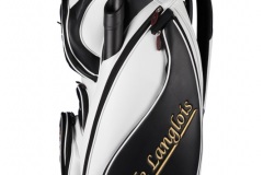 Golfbag Typ Cartbag, handgefertigt, kunstvoll bestickt: "Tiger" 1