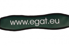 Golfbag Typ Cartbag, handgefertigt, kunstvoll bestickt: Team egat.eu