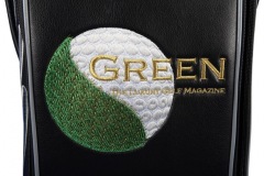 Golfbag / Tourbag in schwarz/silber