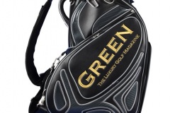 Golfbag / Tourbag in schwarz/silber