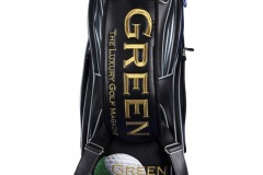 Golfbag / Tourbag in schwarz/silber