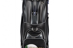 Golfbag / Tourbag in schwarz/silber