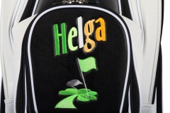 Golfbag Typ Cartbag "IRLAND", individuell bestickt von Kerstin Kellermann aus 2013