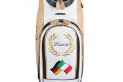 Individuells Golfbag aus echtem Leder