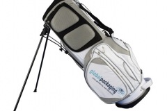 Golfbag Typ Standbag "Globalpackaging", individuell bestickt von Kerstin Kellermann aus 2013