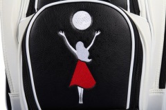 Golfbag / Cartbag in schwarz/weiss
