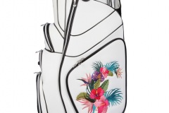 Golfbag mit Bllumendesign