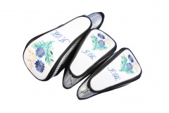 Headcover-Set mit Bllumendesign