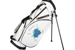 Golfbag mit Bllumendesign