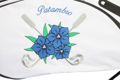 Golfbag mit Bllumendesign