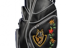 Golfbag mit Blumenmuster