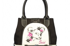 Individuelle Handtasche Blumenmuster
