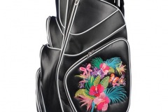 Golfbag mit Schmetterlingen