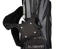 Golfbag / Standbag in schwarz/silber. Batman