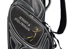 Golfbag mit Golfer-Design