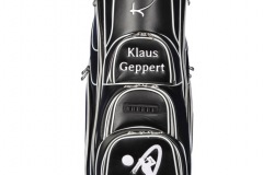 Golfbag mit Golfer-Design