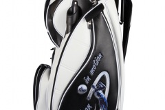 Golfbag / Cartbag: Golfschwung in blau