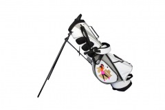 Golfbag / 7,5" Standbag in weiss/silber: Ladies Design