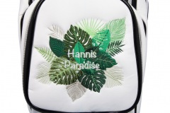 Golfbag mit Blätterdesign