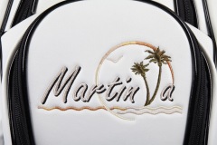 Golfbag mit Palmendesign