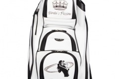 Golfbag / Cartbag weiss individuell bestickt: Ladies Design