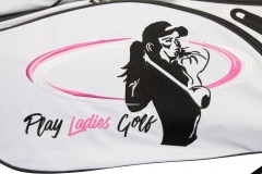 Golfbag / Standbag weiss: Play Ladies Golf