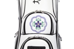 Golfbag mit rundem Blumendesign