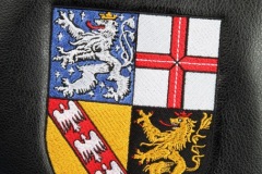 Golfbag mit Saarland-Wappen