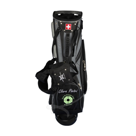 Golf bag / stand bag MUIRFIELD in black. Design 5 custom areas online